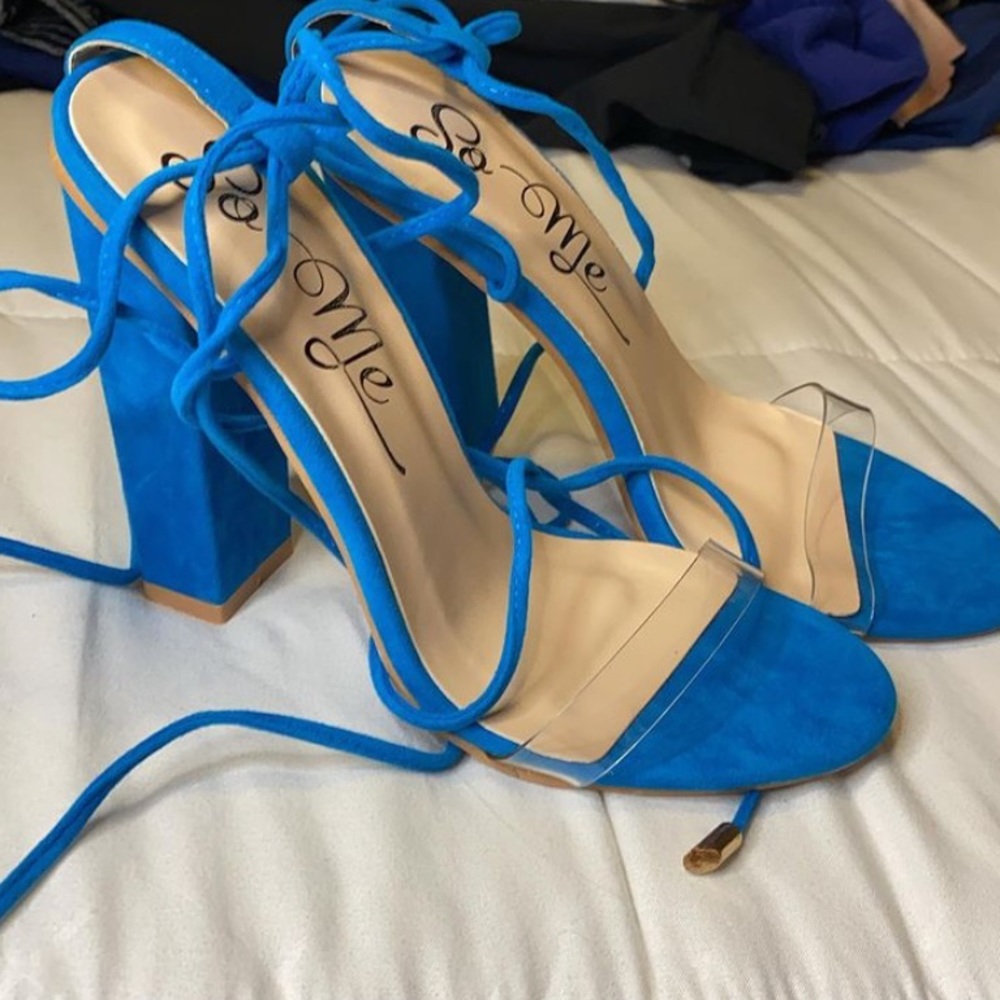 lace up heels